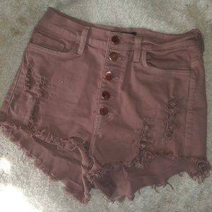 Nwot fashion nova high waisted shorts